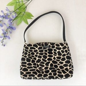 Vintage Kate Spade Giraffe Animal Print Handbag
